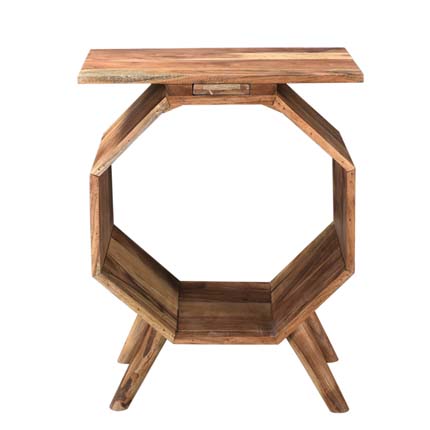 ART WD END TABLE