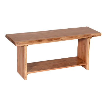 Live Edge Bench