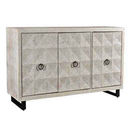 3 DOOR PATTERN SIDEBOARD
