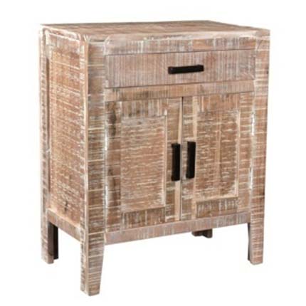 Bed side (whitewash)