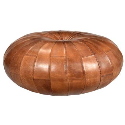 Alladins Leather Puff 