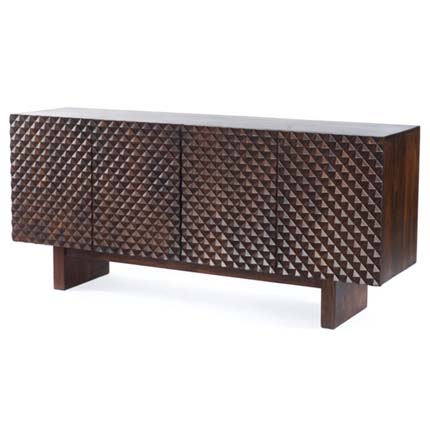 4 DOOR CNC PATTERN SIDEBOARD
